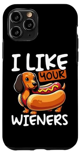 Hülle für iPhone 11 Pro I like your Wiener Dog Funny Dackel Doxie von Doxie Dachshund Co