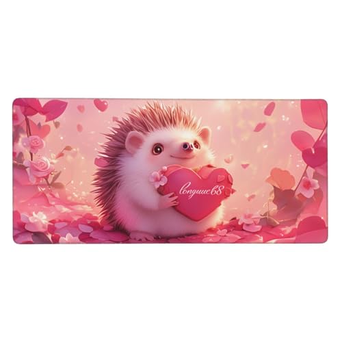 Gaming Mauspad Blume Mauspad XXL 800 x 400 x 3 mm XXL Mousepad Farbe Mauspad Gaming Zubehör mit Anti Rutsch Basis Mouse Pad Wasserdicht und Langlebig Maus für Tastatur Büro Deko, Geschenk für Frauen von Dozsconz