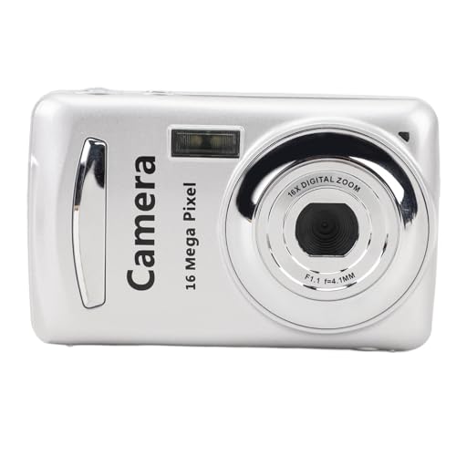 1080P Digitalkamera für Fotografie, 16 MP HD Retro Videokamera Camcorder mit 2,4 Zoll Farb LCD Display, Unterstützt Bis zu 128 GB, Kompakte Selfie Vlogging Kamera für Reisen von Dpofirs