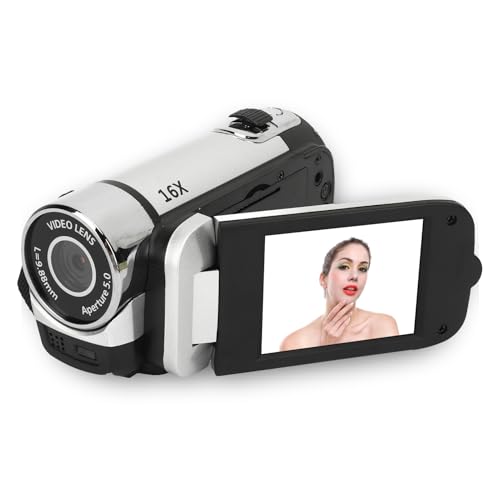 Digitalkamera Fotokamera HD 1080P 16MP, Fotoapparat Support 32GB Expandable, Wiederaufladbare Kamera fotokamera mit 16X Digitalzoom digicam für Mädchen, Jungen von Dpofirs