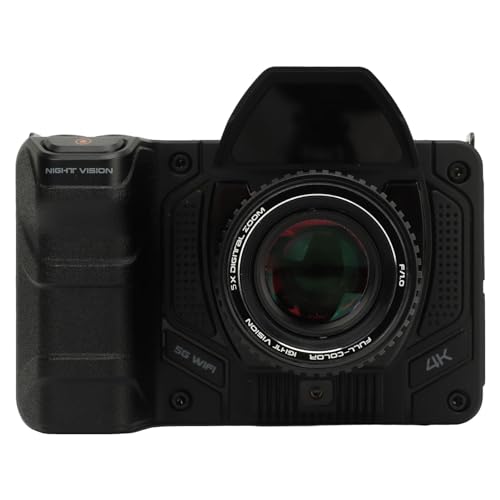 4K Digitalkamera für Fotografie, Nachtsicht DSLR Kamera mit 10 fachem Digitalzoom und 4,2 Zoll Bildschirm, Unterstützt 5G WLAN, Tragbare 40 MP Selfie Vlogging Kamera für Reisen, von Dpofirs