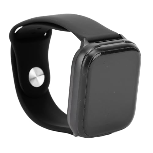 Dpofirs 2 in 1 Smartwatch mit Ohrhörern, Sportuhr mit Bluetooth Ohrhörern, 1,83 Zoll HD Bildschirm, Wettervorhersage, Smart Fitnessuhr für Android 4.4 (Black) von Dpofirs