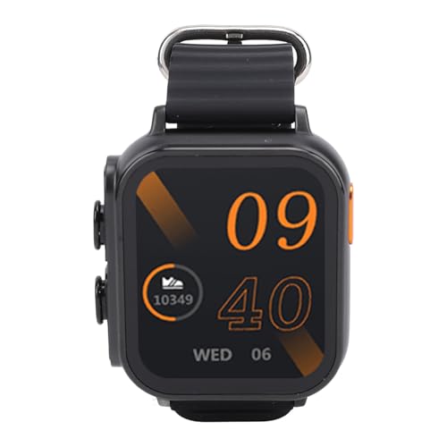 Dpofirs Smartwatch mit Ohrhörern, for IOS 11.0 und Android 7.0, 2-in-1-Sport-Smartwatch mit Ohrhörern für Männer und Frauen, Wetterbericht, Nachrichtenbenachrichtigungen (Black) von Dpofirs