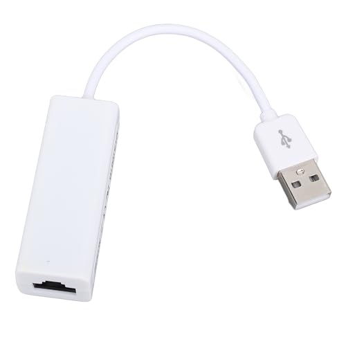 USB auf Ethernet Adapter, USB auf RJ45 Netzwerkadapter, Hochgeschwindigkeitsverbindung, 100 Mbit/s Ethernet LAN Netzwerkadapter, USB Extender auf RJ45, für Desktop Laptop von Dpofirs