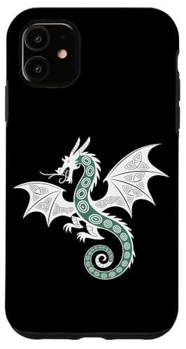 Hülle für iPhone 11 Keltischer Drache Mythologie Wikinger Drache von Drachen Geschenk für Keltische Mythologie-Fans