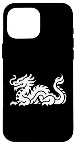 Hülle für iPhone 16 Pro Max Lustiges Drachen-Design für Männer und Frauen, fliegende Mythische Kreatur von Dragon Gift & Shirts Men Women Kids Boys Girls