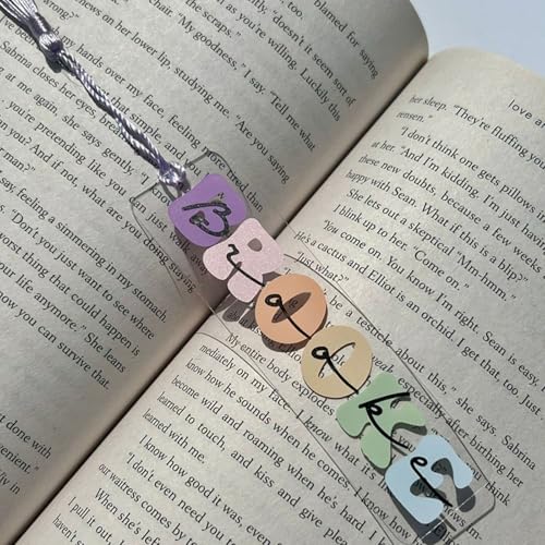 Personalisierte Lesezeichen mit Foto Namen Lesezeichen Acrylglas Bookmark Weihnachten Geburtstag Geschenk für Lehrer, Leser, Mädchen, Mutter, Großmutter, Geschenk Einschulung (Niedlich) von Drawelry