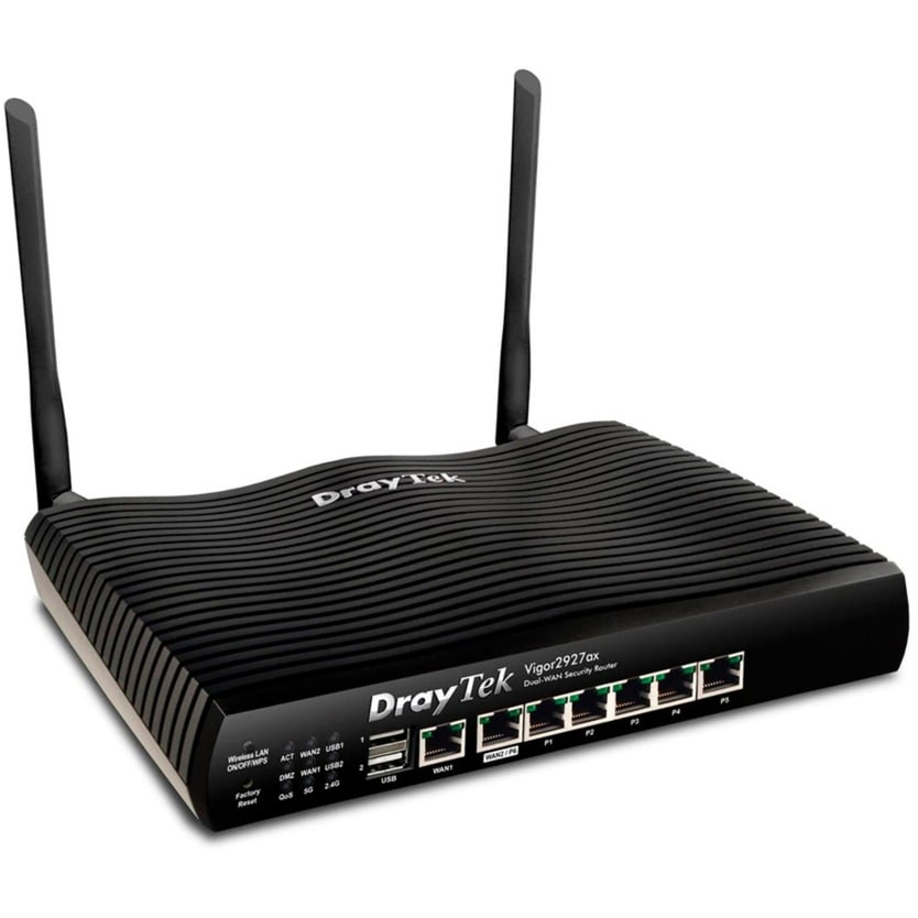 Vigor 2927ax Dual-WAN Security Firewall VPN, Router von Draytek