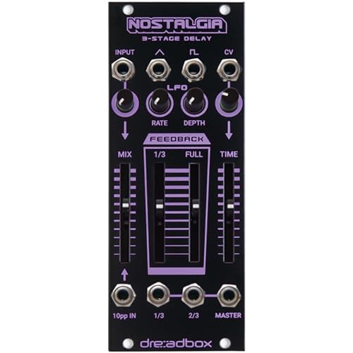 Dreadbox Nostalgia Black Light - Effekt Modular Synthesizer von Dreadbox