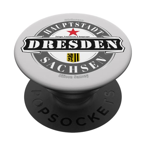 Dresden Sachsen Ostdeutschland Deutschland Hauptstadt PopSockets Klebender PopGrip von Dresden Sachsen Design