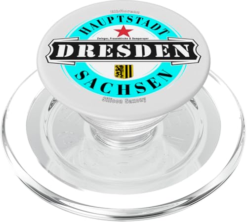 Dresden Sachsen Ostdeutschland Deutschland Hauptstadt PopSockets PopGrip für MagSafe von Dresden Sachsen Design