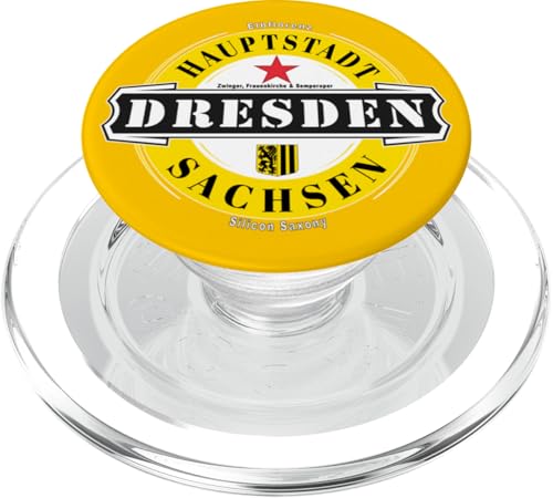 Dresden Sachsen Ostdeutschland Deutschland Hauptstadt PopSockets PopGrip für MagSafe von Dresden Sachsen Design