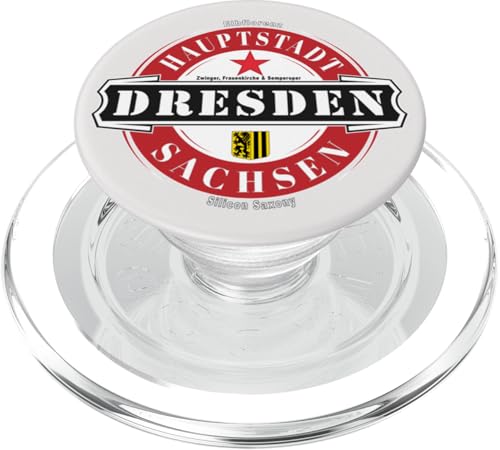 Dresden Sachsen Ostdeutschland Deutschland Hauptstadt PopSockets PopGrip für MagSafe von Dresden Sachsen Design