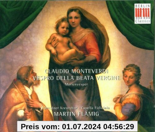 Vespro Della Beata Vergine von Dresdner Kreuzchor