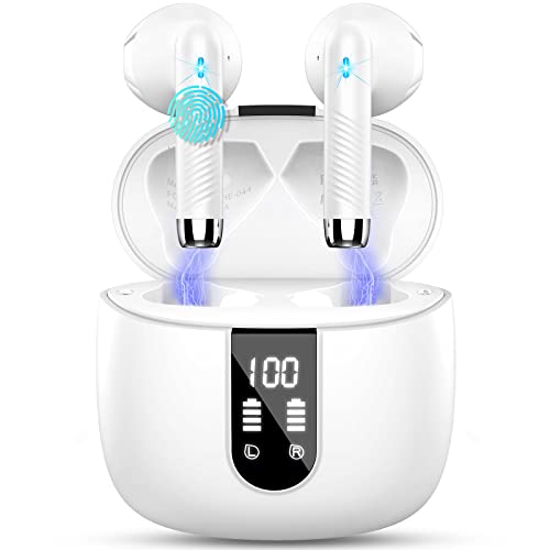 Drahtlose Kopfhörer im Ohr, 4 ENC Noise Cancelling Mic Ohrhörer Drahtlose Kopfhörer im Ohr, 4 ENC Noise Cancelling Mic Ohrhörer von Drsaec