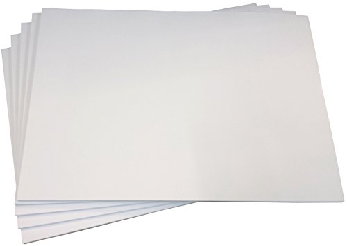 1x Einfache Schreibtischunterlage Malblock Zeichenblock blanko 40 Blatt, DIN A2, Qualitäts-Offset-Papier 80g/m² (22343) von Druckerei Scharlau