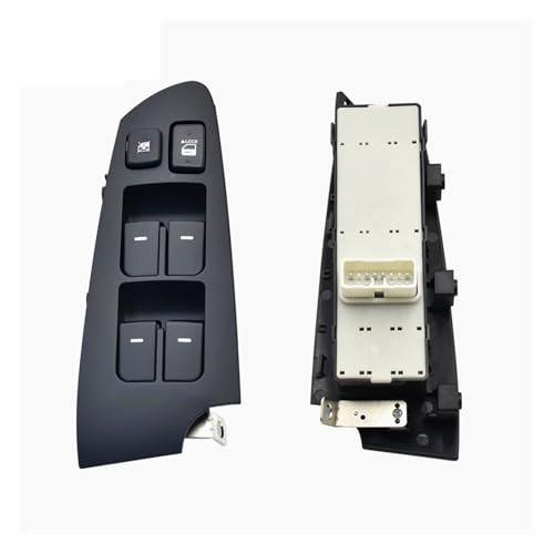 Für Kia Für Forte Für LX 2011 2012 14 Pin Auto Power Fenster Schalter 935701M100WK LH Linke Tür Fahrerseite Fensterheber Schalttaste(White bottom panel) von Dtbdfak