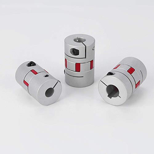 D40-L55 Bohrungsgröße 10-22mm 10 11 12 14 15 16 18 19 20 22 mm flexibel Wellenkupplung CNC Schrittmotoren 3D Druck oberflächenoxidierung-Behandlung (16mm) von Dtmeng