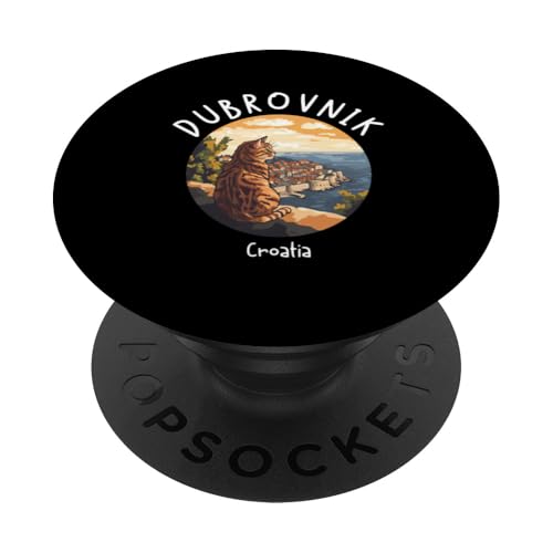 Dubrovnik Souvenir Kroatien Dubrovnik PopSockets mit austauschbarem PopGrip von Dubrovnik Croatia Souvenir Store