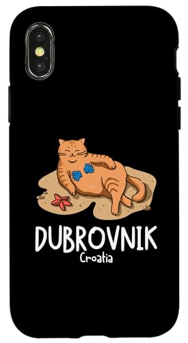 Hülle für iPhone X/XS Dubrovnik Souvenir Kroatien Dubrovnik von Dubrovnik Croatia Souvenir Store