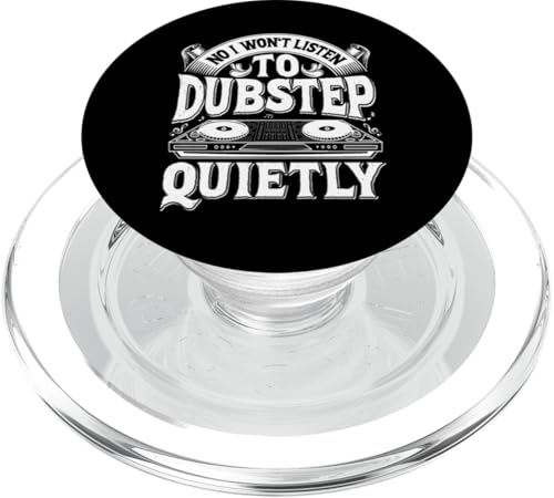 Witziges Bass Electro Dubstep Design PopSockets PopGrip für MagSafe von Dubstep Designs