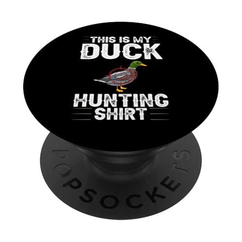 Entenjagd Wildvögel Wasservögel Tiere Jagd PopSockets Klebender PopGrip von Duck Hunting