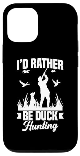 Hülle für iPhone 12/12 Pro Entenjagd Wildvögel Wasservögel Tiere Jagd von Duck Hunting