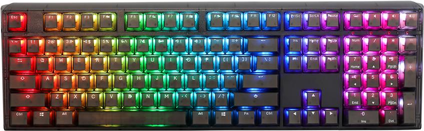 Ducky One 3 Aura Black Gaming Tastatur, RGB LED - Kailh Jellyfish Y (US) (DKON2108ST-FUSPDABAAAK1) von Ducky