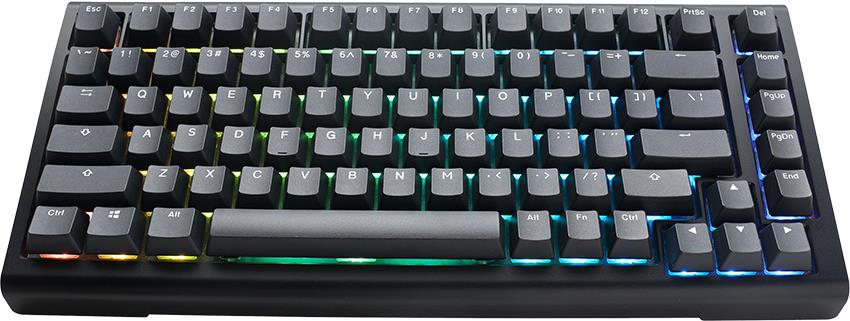 Ducky Tinker 75 Gaming-Tastatur RGB - MX-Red ANSI - 75% Gaming-Tastatur von Ducky - Hot-Swap-f�hig - mit MX-Red Switches - ANSI-Layout - RGB-Beleuchtung - Gasket-Mounted - Geh�use aus ABS-Kunststoff - Baseplate aus FR-4 (PKTI2383AST-CRUSPDOECLAAW1) von Ducky