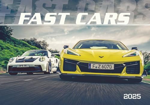 Fast Cars - Kalender 2025 - Alpha Edition-Verlag - Fotokalender mit schnellen Autos - 48,5 cm x 34 cm Fast Cars - Kalender 2025 - Alpha Edition-Verlag - Fotokalender mit schnellen Autos - 48,5 cm x 34 cm von Dumont Kalenderverlag