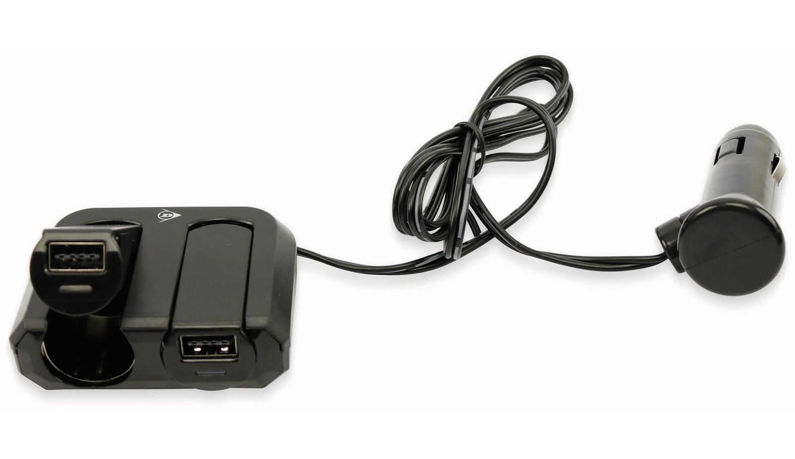 DUNLOP USB-Lader KFZ 16237, 2-fach, 4,8 A, 12/24 V- von Dunlop