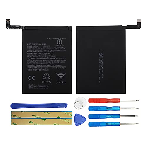 Duotipa Ersatzakku Batterie BN61 Kompatibel mit Xiaomi Poco X3 MZB07Z0IN, MZB07Z1IN, MZB07Z2IN, MZB07Z3IN, Akku mit Werkzeugen von Duotipa