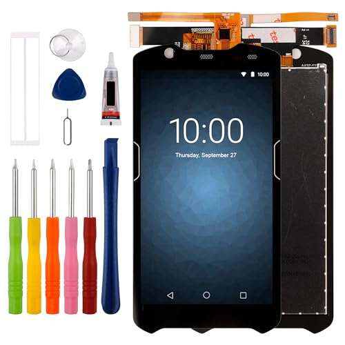 Duotipa [Neu] LCD Display Touchscreen Digitizer Assembly Ersatz für Zebra TC52 TC57 6.1 Zoll mit technischen Reparatur Tools Kit-Schwarz. von Duotipa