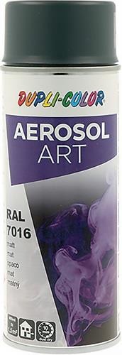 6 Stk. Dupli-color Buntlackspray AEROSOL Art grau ma RAL 7016 400ml Spraydose von Dupli-color