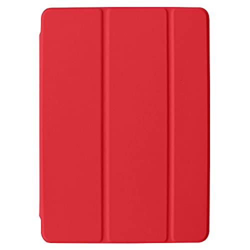 DuraSafe Cases für iPad 9,7 Zoll 2014 Air 2. Generation [ Air 2 ] MGLW2FD/A MGL12FD/A MH0W2FD/A MGKM2FD/A MH182FD/A MGKL2FD/A Ultra Slim Smart Auto Sleep/Wake PC Cover - Rot von DuraSafe Cases