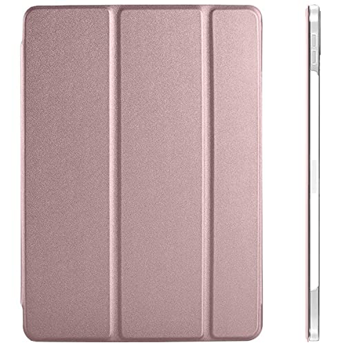 DuraSafe Cases iPad PRO 12.9 Inch 6th 5th 4th 3rd Gen [ Pro 12.9 6 5 4 3 Generation ] Ultra Slim Smart Auto Sleep/Wake PC Cover - Rose Gold von DuraSafe Cases