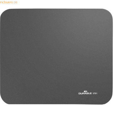 Durable Mousepad Textiloberfläche 260x6x220mm anthrazit von Durable