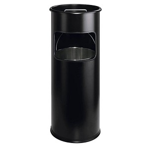 DURABLE Standaschenbecher schwarz von Durable