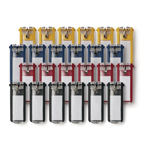 Durable Office Products 194900 Schlüsselanhänger, farblich sortiert, 24 Stück von Durable