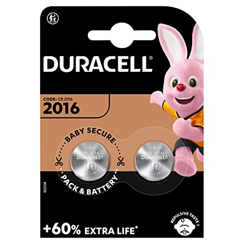 DURACELL Knopfzelle CR2016 B2 Lithium von Duracell