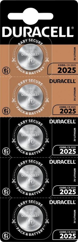 Duracell Batterie, CR2025 von Duracell