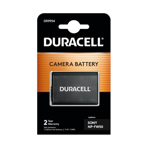 Duracell DR9954 Li-Ion Kamera Ersetzt Akku für NP-FW50 von Duracell