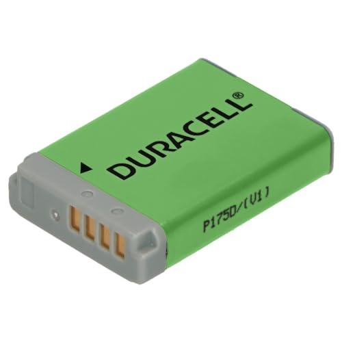 Duracell DRC13L Lithium-Ionen-Akku (Li-Ion) 1010 mAh 3,7 V – wiederaufladbare Akkus (1010 mAh, 3 Wh, Lithium-Ionen (Li-Ion) 3,7 V, Schwarz, 1 Stück von Duracell