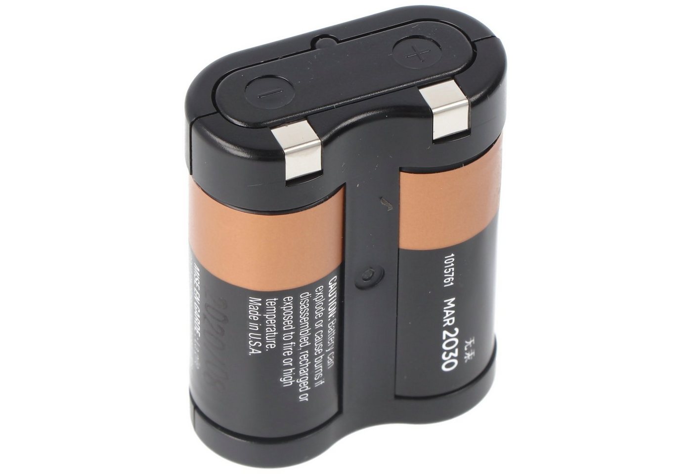 Duracell Duracell Photobatterie 2CR5 Ultra Lithium 6 Volt mit 1400mAh 1er Blis Fotobatterie, (6,0 V) von Duracell