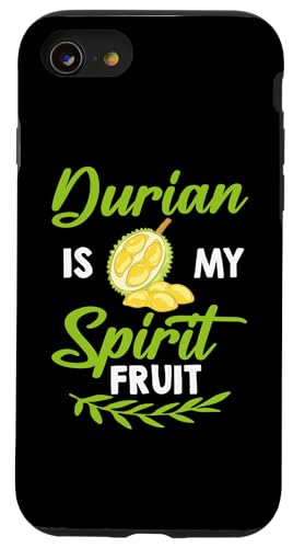 Hülle für iPhone SE (2020) / 7 / 8 Durian Fruit Lustiges asiatisches tropisches Essen von Durian Fruit