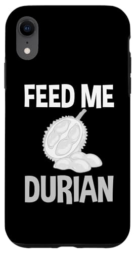 Hülle für iPhone XR Durian Fruit Lustiges asiatisches tropisches Essen von Durian Fruit