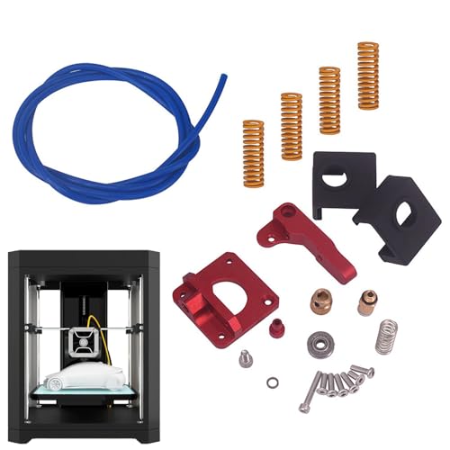 Duroecsain 3D-Drucker-Werkzeugset,3D-Drucker-Kits,Werkzeugmontage Extruder Silikonkappen 3D-Druckerzubehör | Robustes 3D-Drucker-Extruder-Zubehörset aus Aluminiumlegierung für die Heimschule von Duroecsain