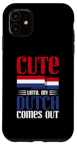 Hülle für iPhone 11 Niederlande Flagge von Dutch Gifts for Boys Women Men