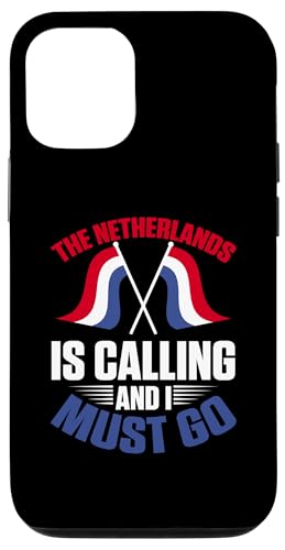 Hülle für iPhone 14 Pro Niederlande Flagge von Dutch Gifts for Boys Women Men