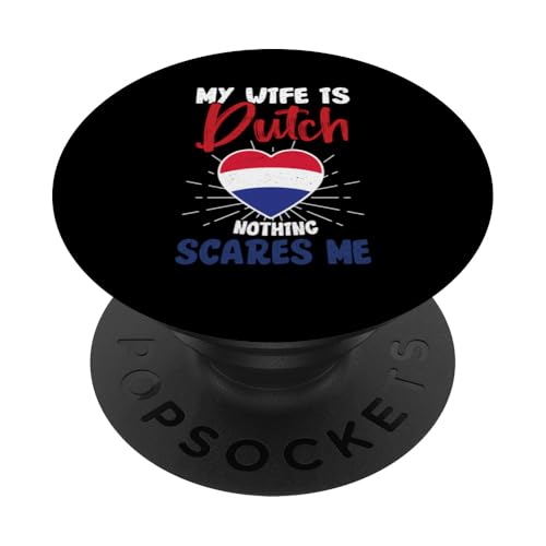 Niederlande Flagge PopSockets mit austauschbarem PopGrip von Dutch Gifts for Boys Women Men